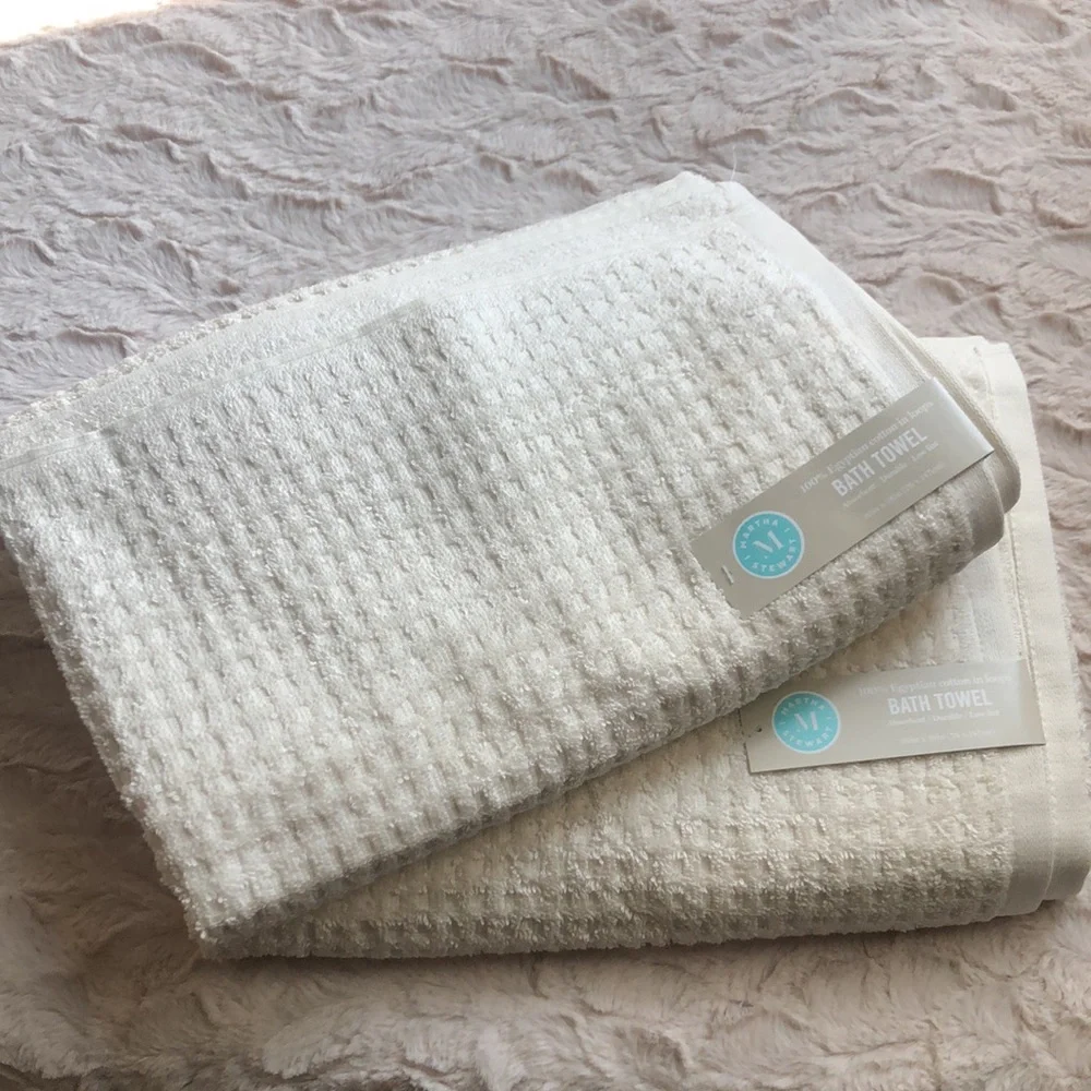 Martha Stewart Egyptian Bath Towels set/2